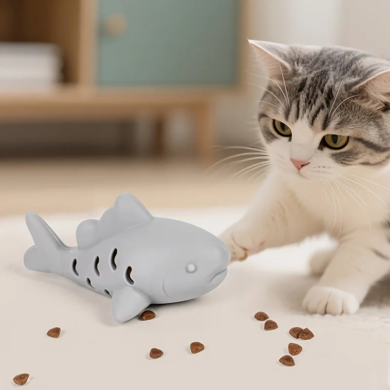 1pc Interactive Cat & Dog Toy - Durable Bite-Resistant Design, Hiding Food & Grinding Teeth Entertainment for Small Pets